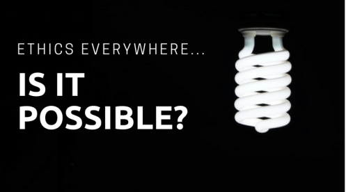 ethics everywhere...